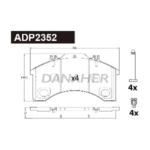 DANAHER ADP2352