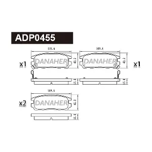 DANAHER ADP0455