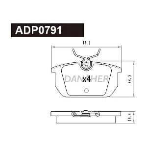 DANAHER ADP0791