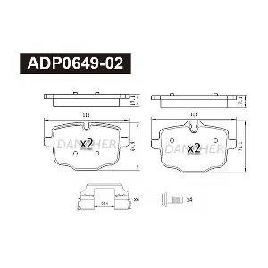 DANAHER ADP0649-02