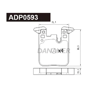 DANAHER ADP0593