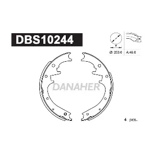 DANAHER DBS10244
