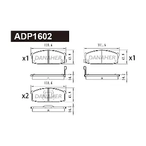 DANAHER ADP1602