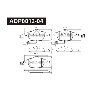 DANAHER ADP001204