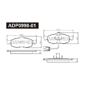 DANAHER ADP0998-01