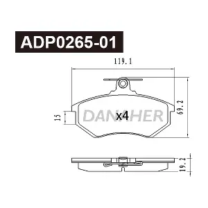 DANAHER ADP026501