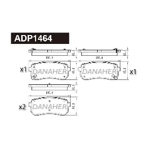 DANAHER ADP1464