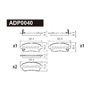 DANAHER ADP0040