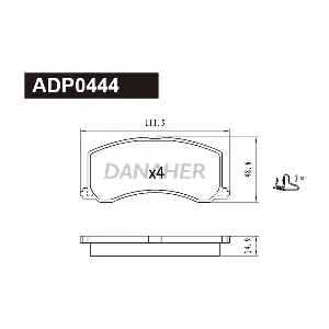 ADP0444 DANAHER