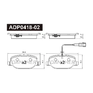 DANAHER ADP0418-02