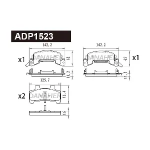 DANAHER ADP1523