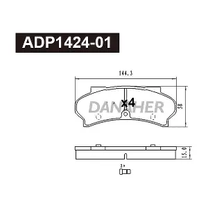 DANAHER ADP1424-01