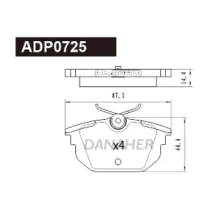 DANAHER ADP0725