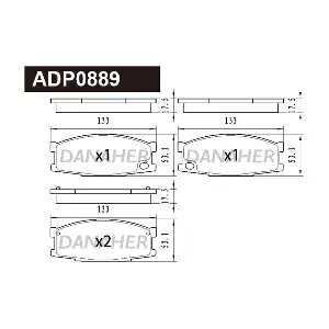 DANAHER ADP0889