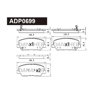 DANAHER ADP0699