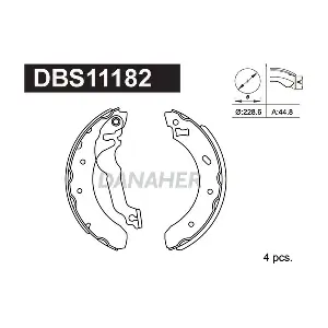 DANAHER DBS11182
