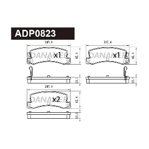DANAHER ADP0823