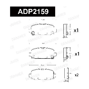 DANAHER ADP2159
