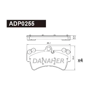 DANAHER ADP0255