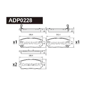 DANAHER ADP0228