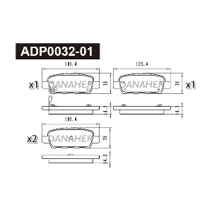 DANAHER ADP0032-01