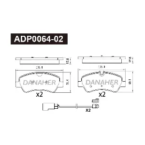 DANAHER ADP006402