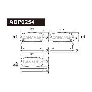 DANAHER ADP0254