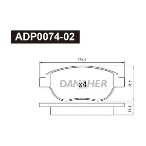 DANAHER ADP007402