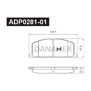 DANAHER ADP0281-01