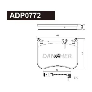 DANAHER ADP0772