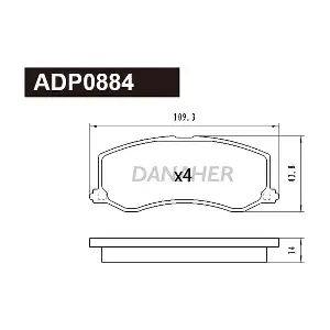 ADP0884 DANAHER