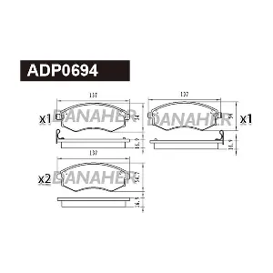 DANAHER ADP0694
