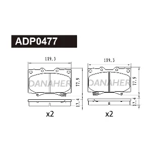 DANAHER ADP0477