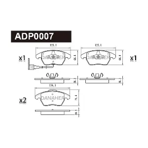 DANAHER ADP0007