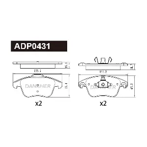 DANAHER ADP0431