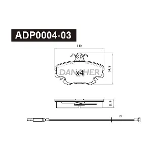 DANAHER ADP0004-03