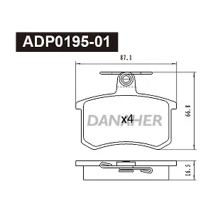 DANAHER ADP019501