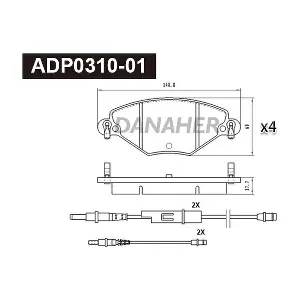 DANAHER ADP0310-01