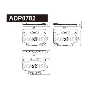 DANAHER ADP0782