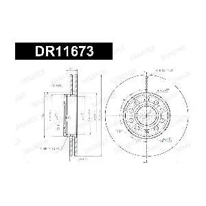 DANAHER DR11673