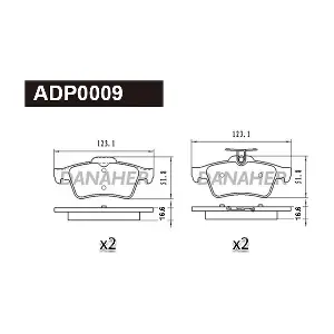 DANAHER ADP0009