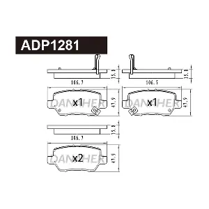 DANAHER ADP1281