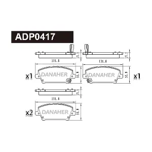 DANAHER ADP0417