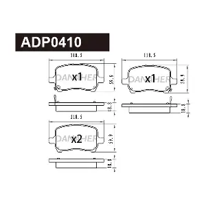 DANAHER ADP0410