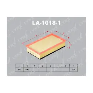 LYNXAUTO LA-1018-1