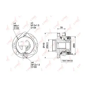 LYNXAUTO WH-1146