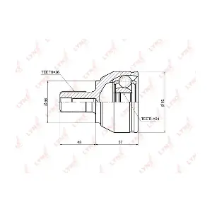 3M513B437BAF FORD USA