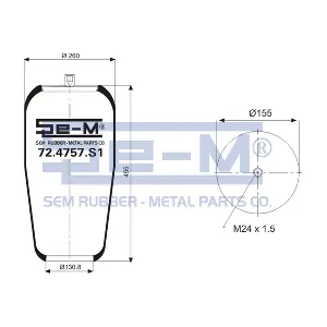 72.4757.S1 SEM LASTIK