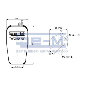72.4390.S2 SEM LASTIK