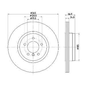 8DD 355 110-042 HELLA PAGID